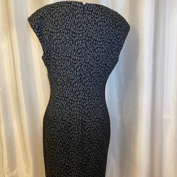 Calvin Klein Jersey Dress - Leopard Print - Picture 5 of 8